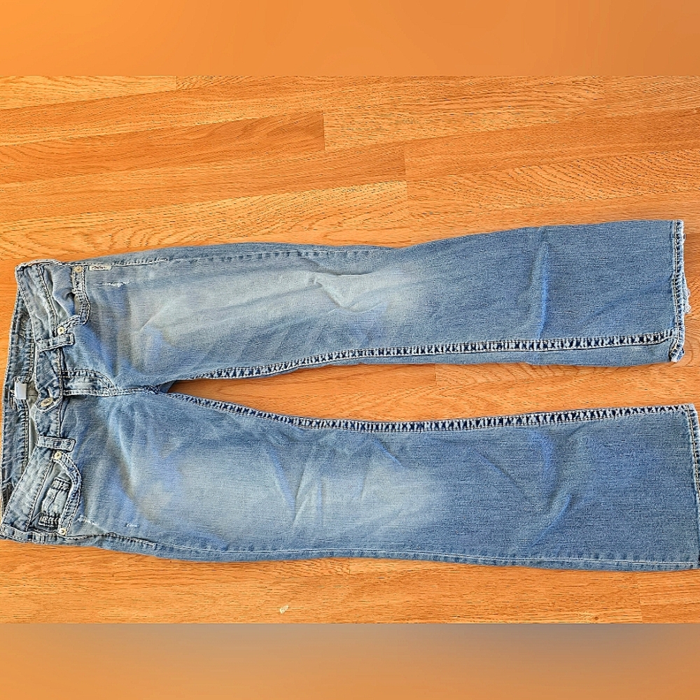 Silver Jeans Light Blue Straight Jeans